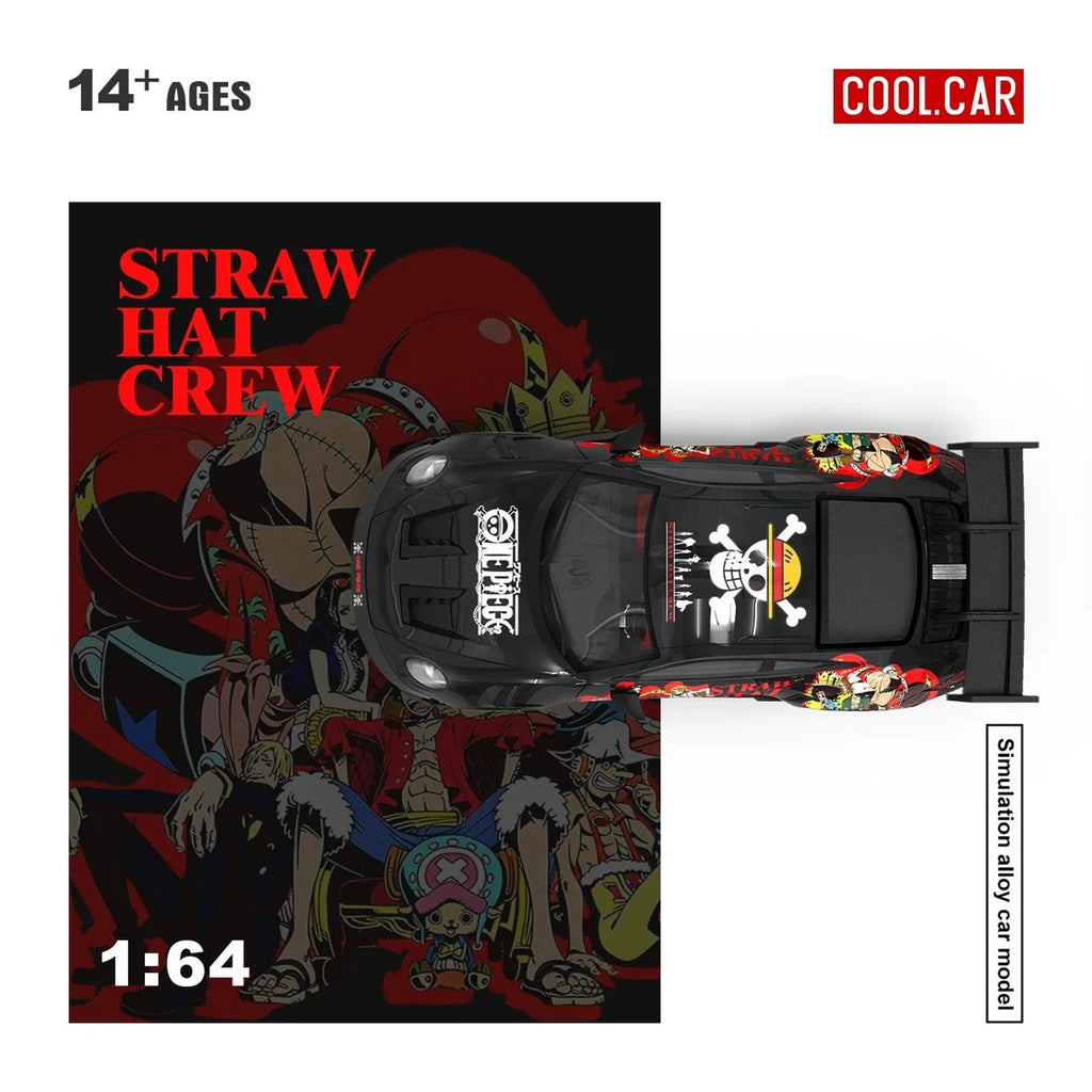 (Coming Soon) COOLCAR 1:64 Porsche 992 GT3 RS - One Piece