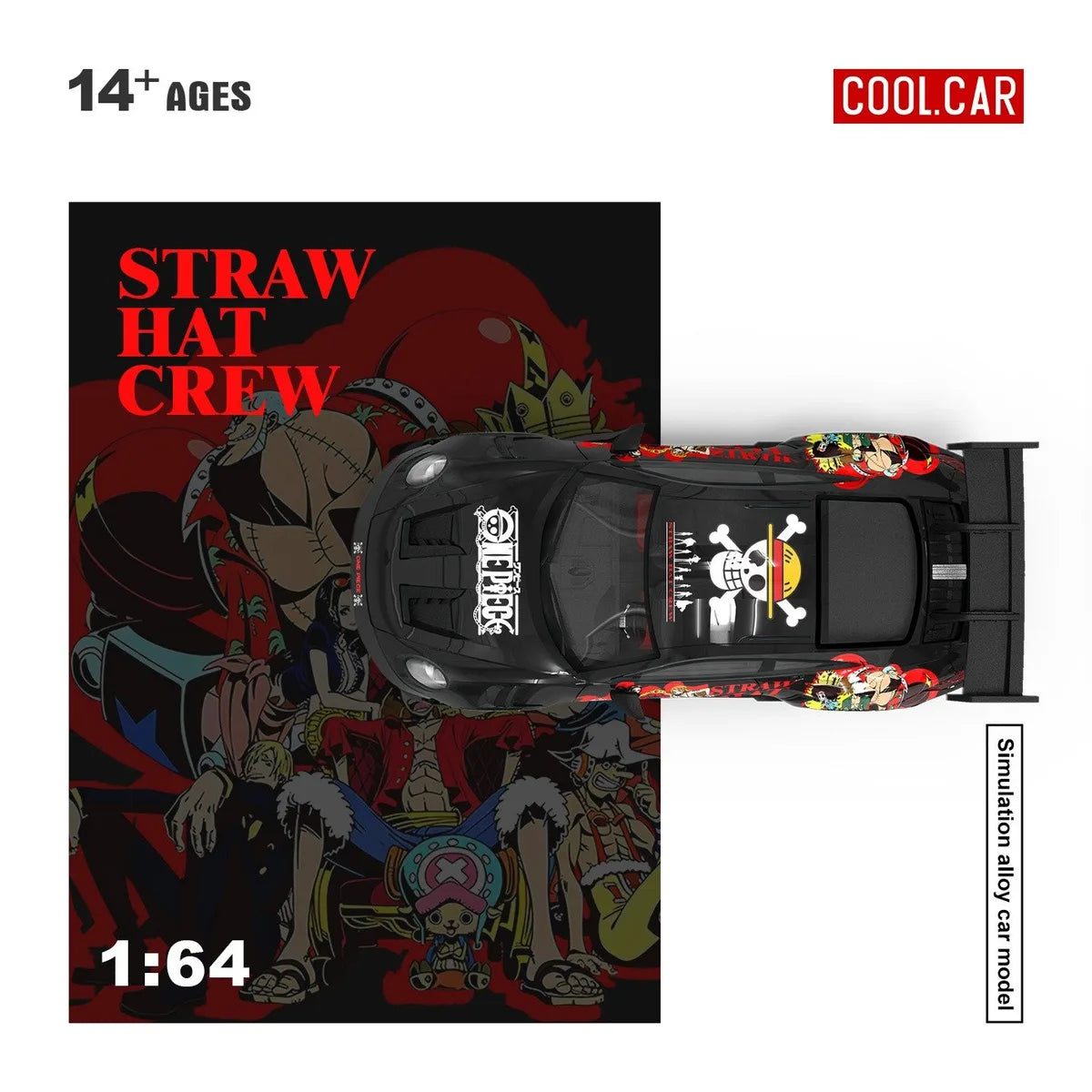 (Coming Soon) COOLCAR 1:64 Porsche 992 GT3 RS - One Piece