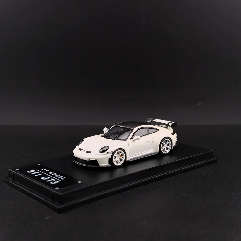 (Coming Soon) JY MODEL 1:64 Porsche 911 GT3 Black Luminescent