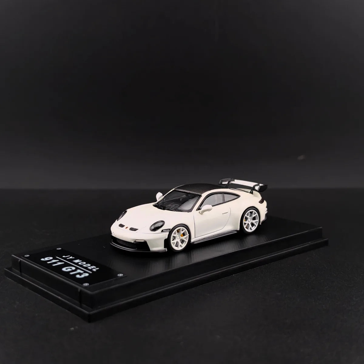 (Coming Soon) JY MODEL 1:64 Porsche 911 GT3 Black Luminescent