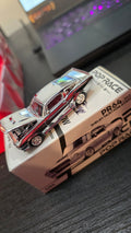 POPRACE 1/64 SHELBY MUSTANG GT500 - SILVER CHROME