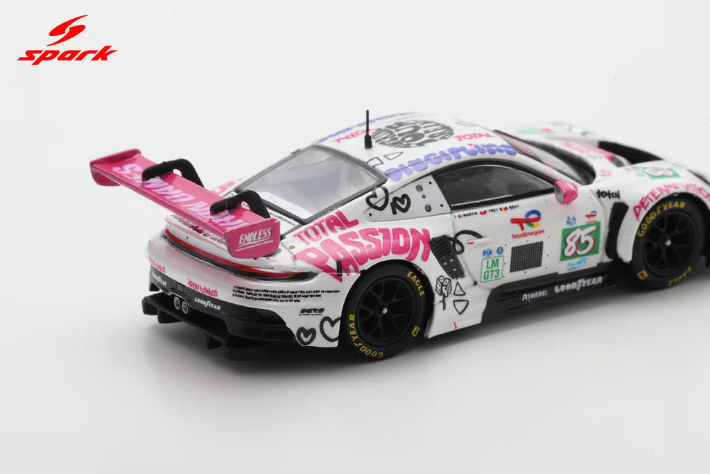 (Coming Soon) SPARK 1:64 Porsche 911 GT3 R LMGT3 No.85 IRON DAMES