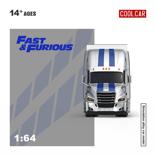 (Coming Soon) COOLCAR 1/64 Freightliner "Fast & Furious" Livery Container Truck