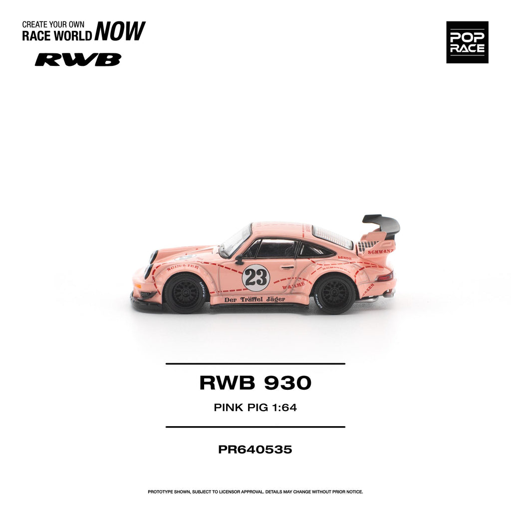 (Pre-order) POPRACE 1/64 RWB 930 "PINK PIG"