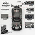 (Coming Soon) HAPPYCAR 1:64 JDM GT-R35 LBWK 35GT-RR Carbon fiber pattern – Blister pack