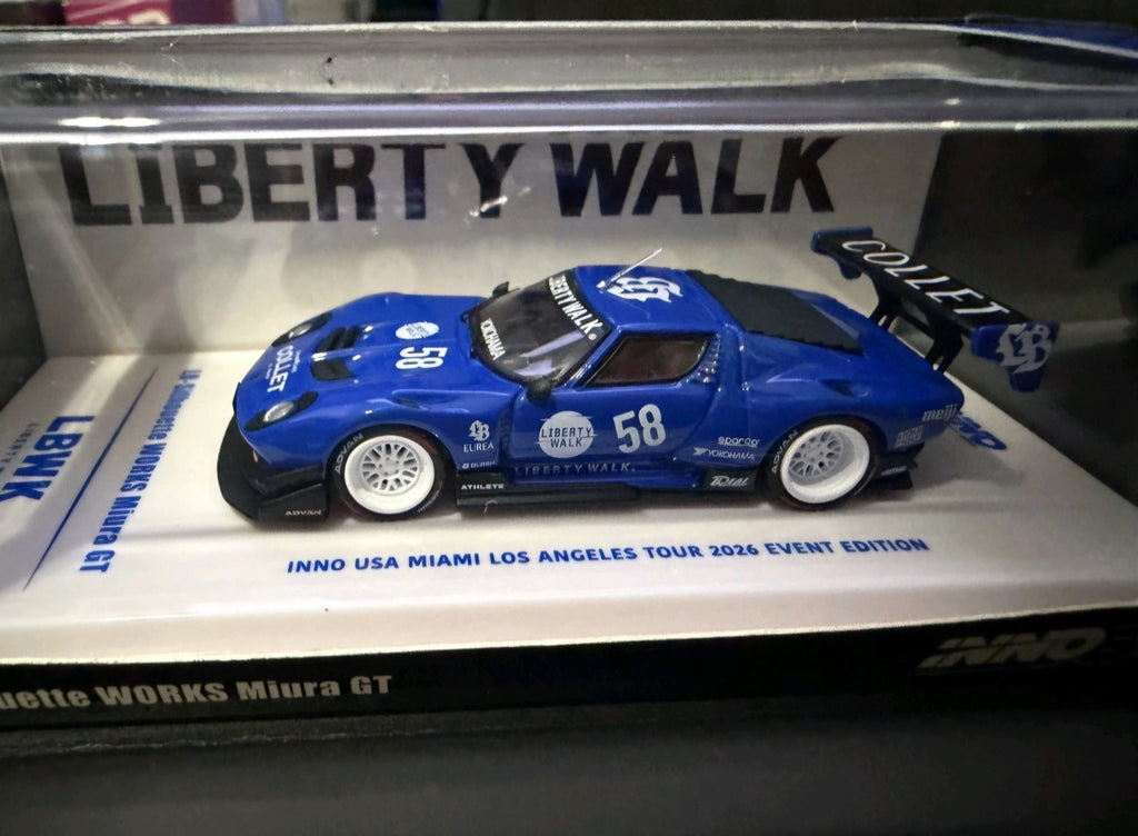 INNO64 Miura GT | 2026 Miami Dinner Liberty Walk Promo Model