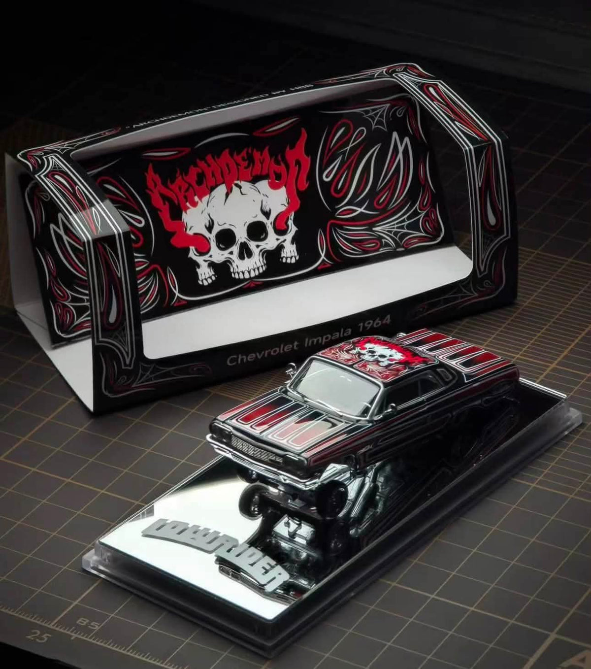 (Coming Soon) 97M 1/64 1964 Chevrolet Impala Special Edition "Day of the Dead"