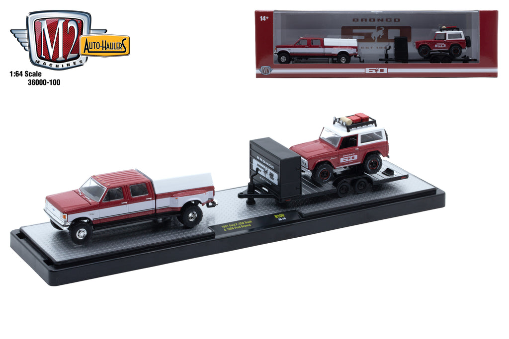 (Pre-Order) M2 MACHINES R100 Auto- Hauler Set 3Pcs Set **DEADLINE June 21st, 2026**