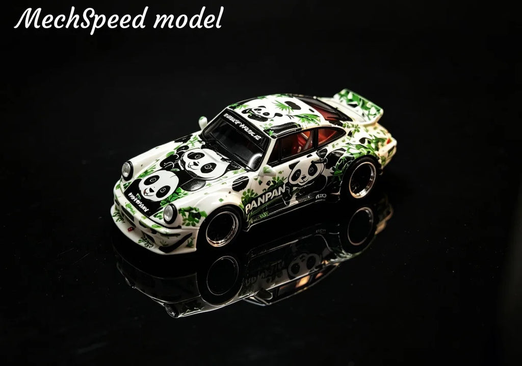 (Coming Soon) MECHSPEED 1:64 (RESIN) Rauh-Welt Widebody - RWB - Conversion "Panda" Livery