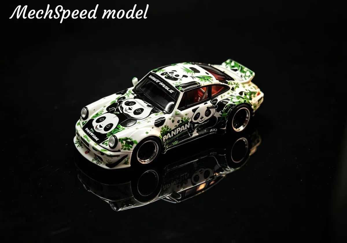(Coming Soon) MECHSPEED 1:64 (RESIN) Rauh-Welt Widebody - RWB - Conversion "Panda" Livery