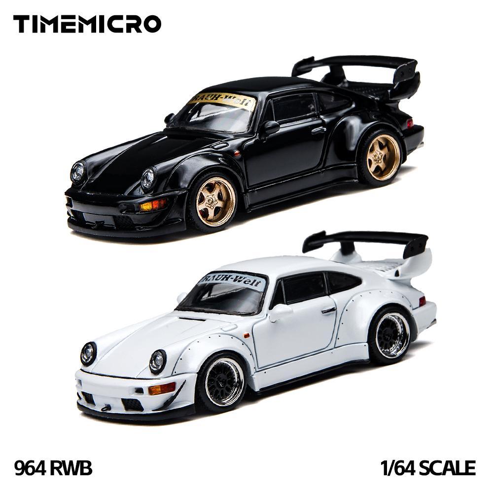 (Coming Soon) TIMEMICRO 1:64 RWB 964 White Edition