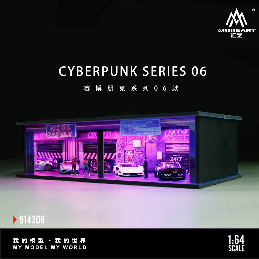 (Pre-Order) MOREART 1:64 CYBERPUNK SERIES 06 **DEADLINE July 2, 2026**