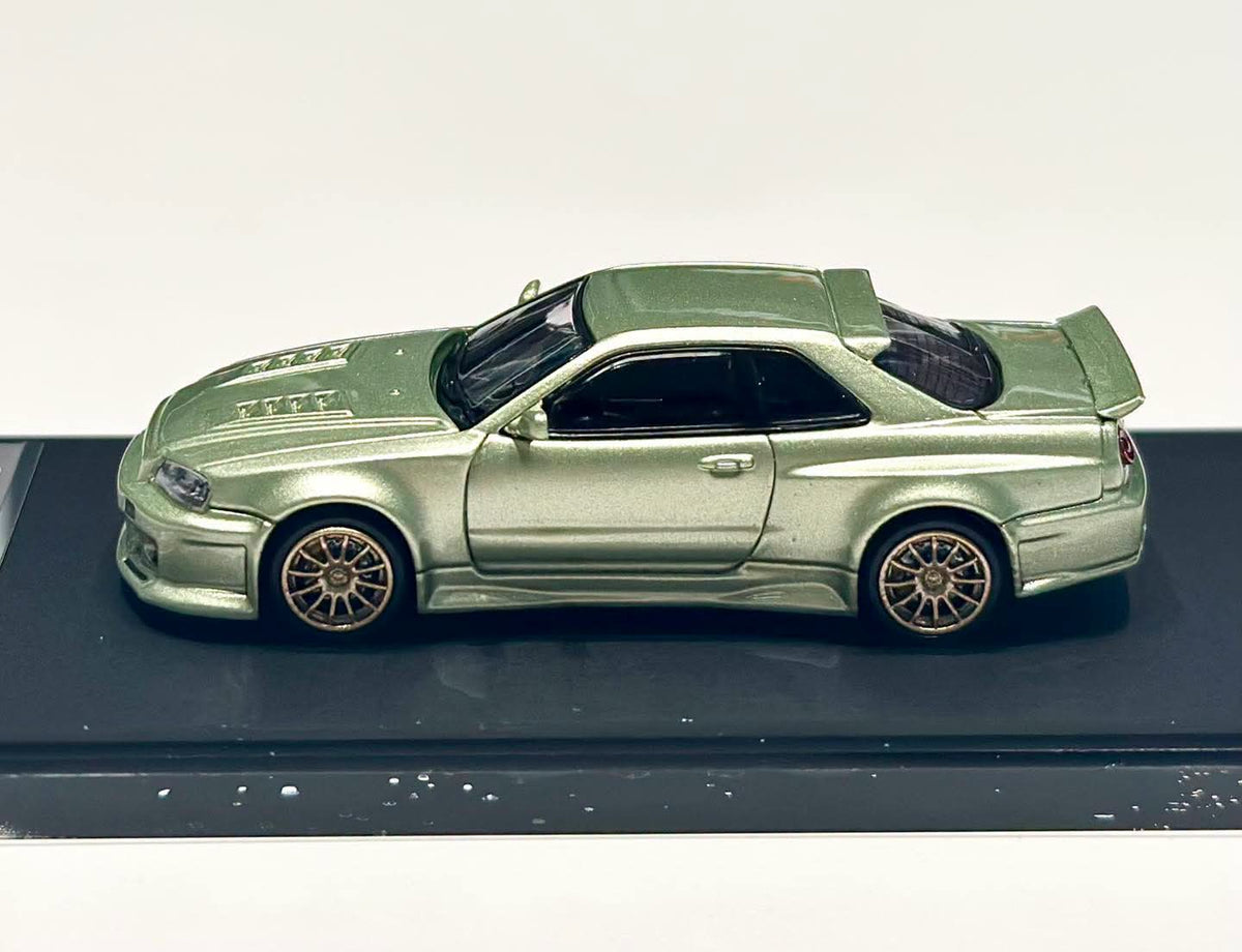 TIMEMICRO × PSC DESIGN  1/64 R34 "Smilodon" Millennium Jade Diecast Model