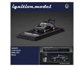 IGNITION MODEL Porsche Rauh-Welt Begriff RWB 993 Black 1/64 scale