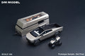 (Coming Soon) DM Model Tesla Cybertruck + Camper + Cyberquad (Metal Silver) Diecast Car Model Set