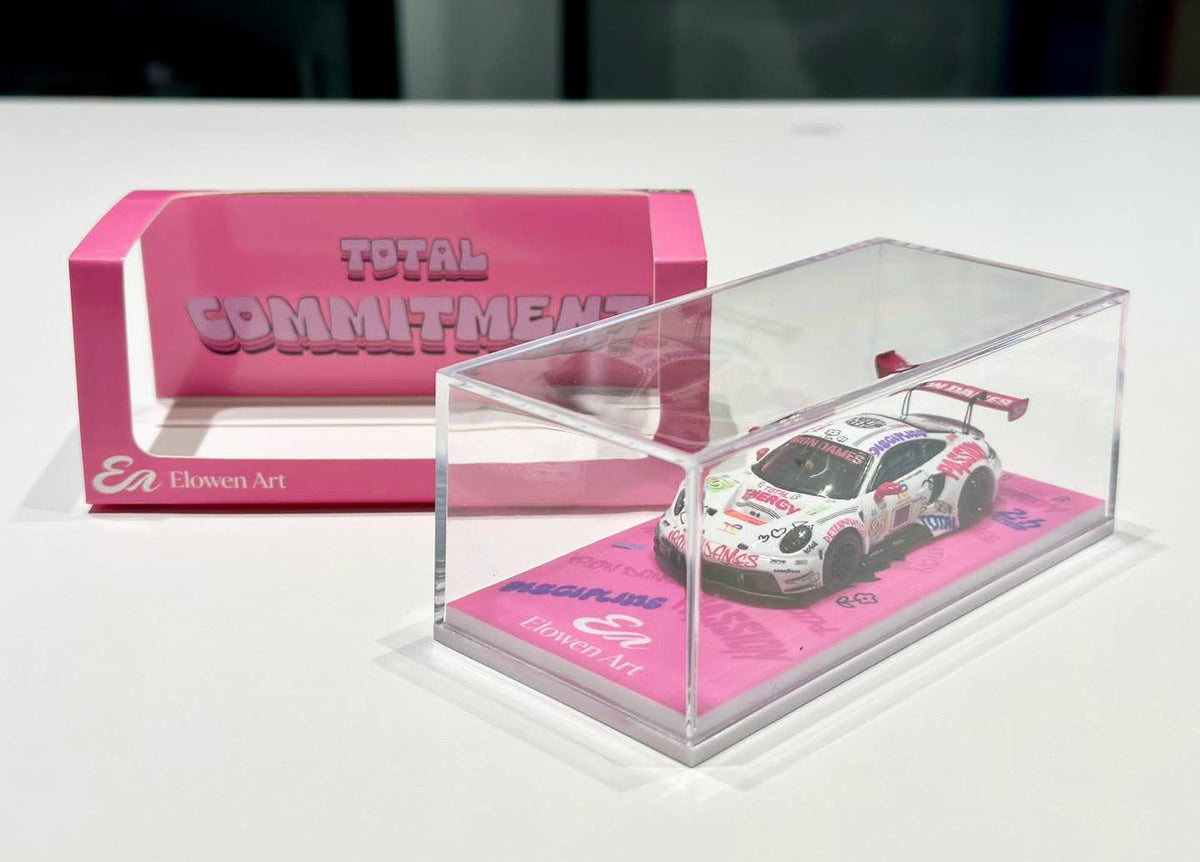 ELOWENART 1/64 Porchse 911 GT3 Iron Lady #85 Livery