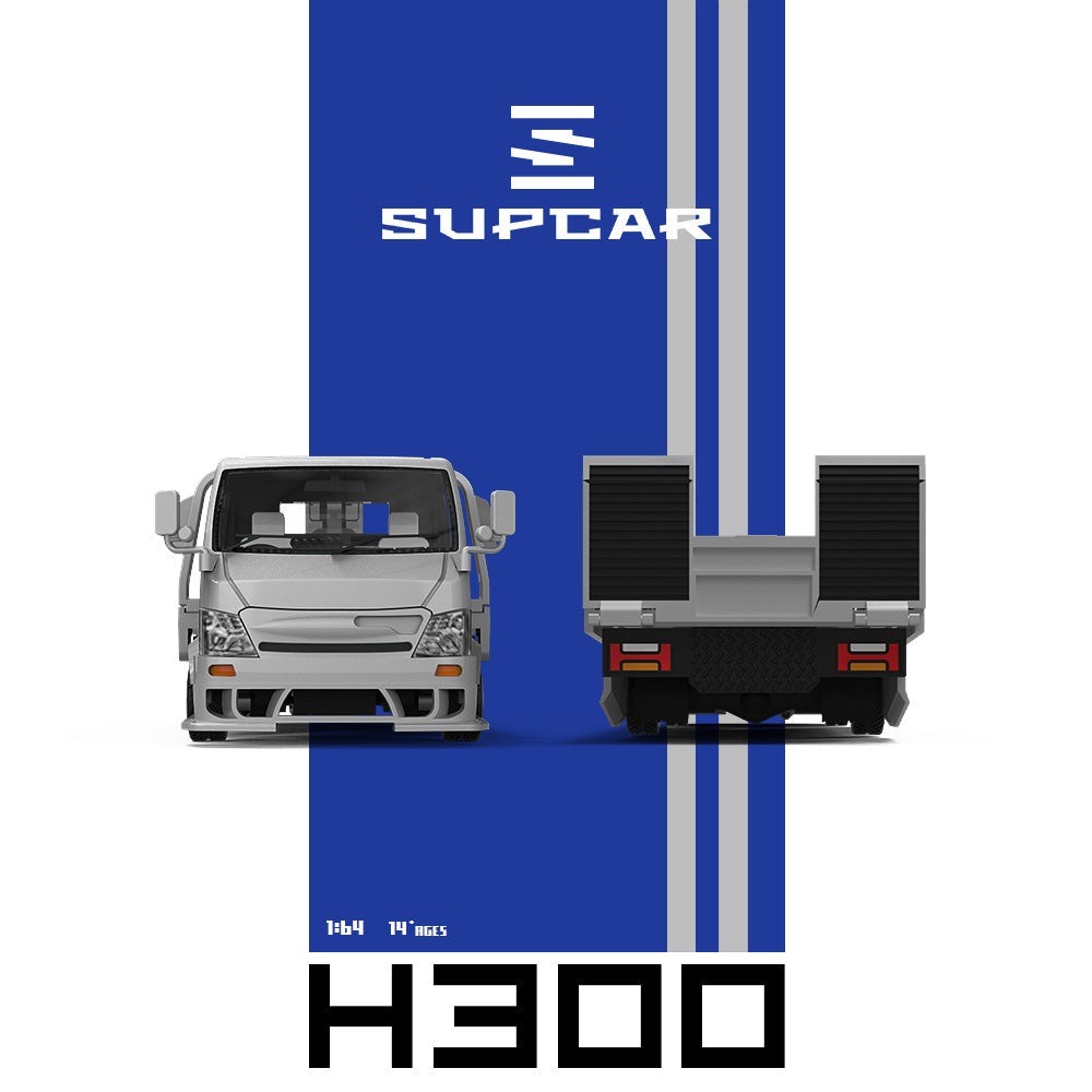 (Coming Soon) SUPCAR 1:64 H300 Blue&Silver Livery