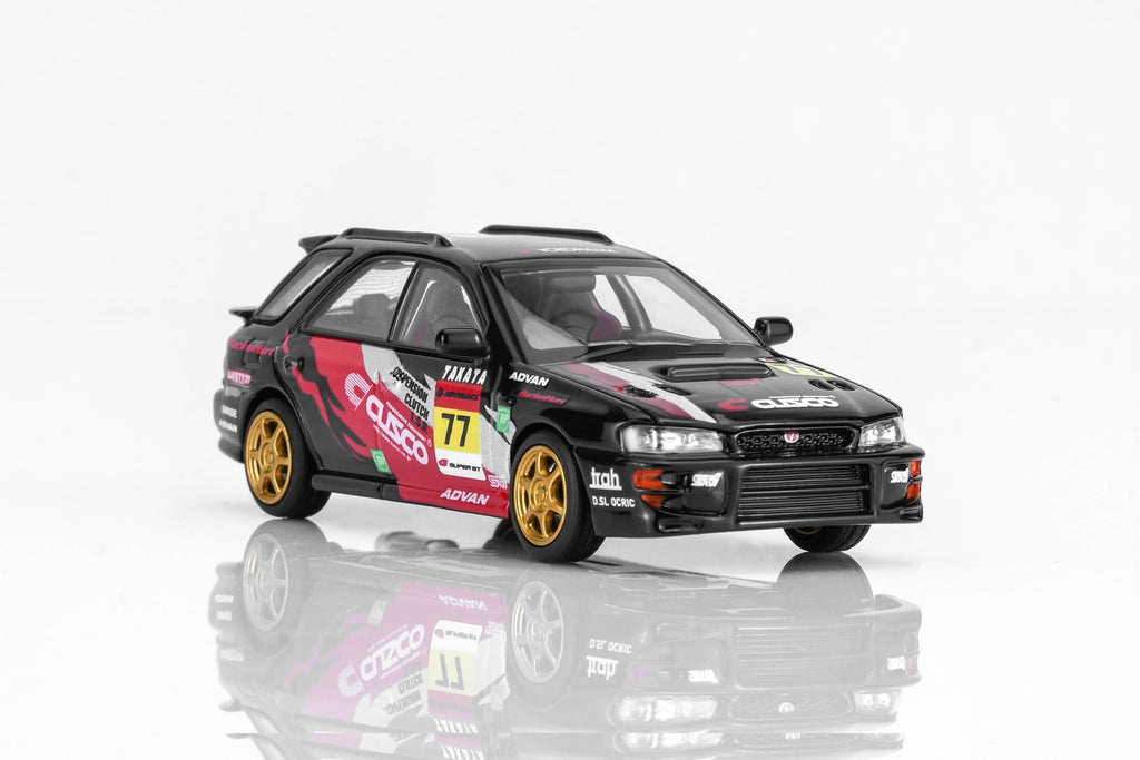 (Coming Soon) MOTORHELIX 1/64 Subaru Impreza Wagon WRX STi Verion VI - CUSCO Livery Black