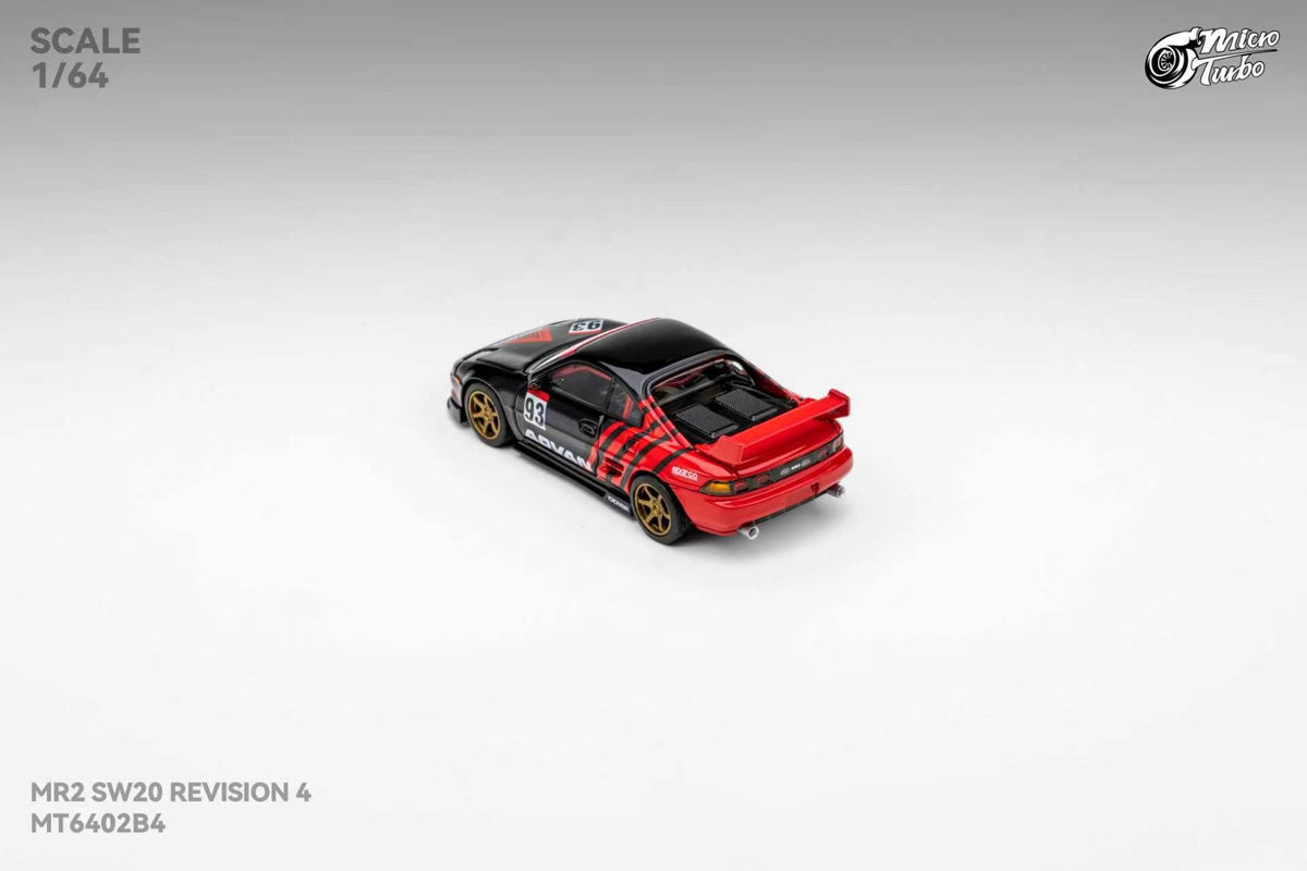 (Coming Soon) MICROTURBO 1/64 MR-2 SW20 Advan Livery