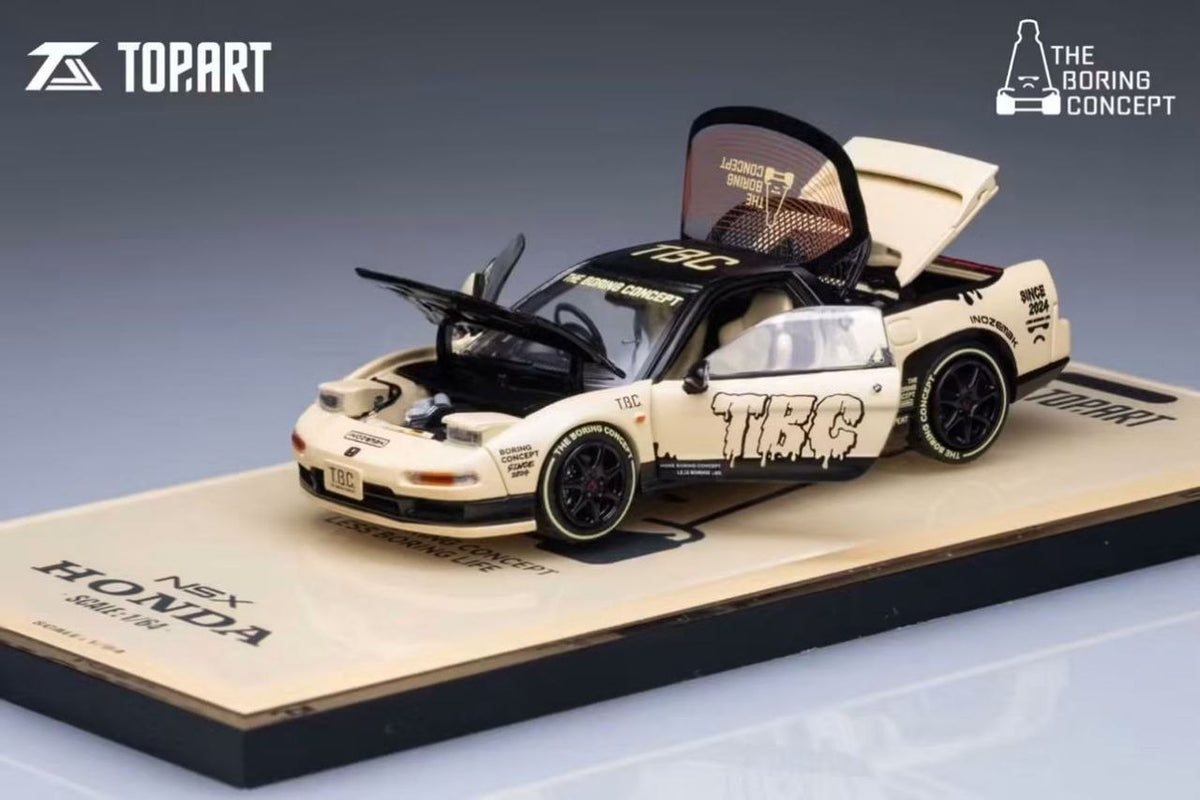 (Coming Soon) TOPART x The Boring Concept 1:64 Honda NSX NA1 APA Expo Exclusive **LIMITED TO 1500pcs**