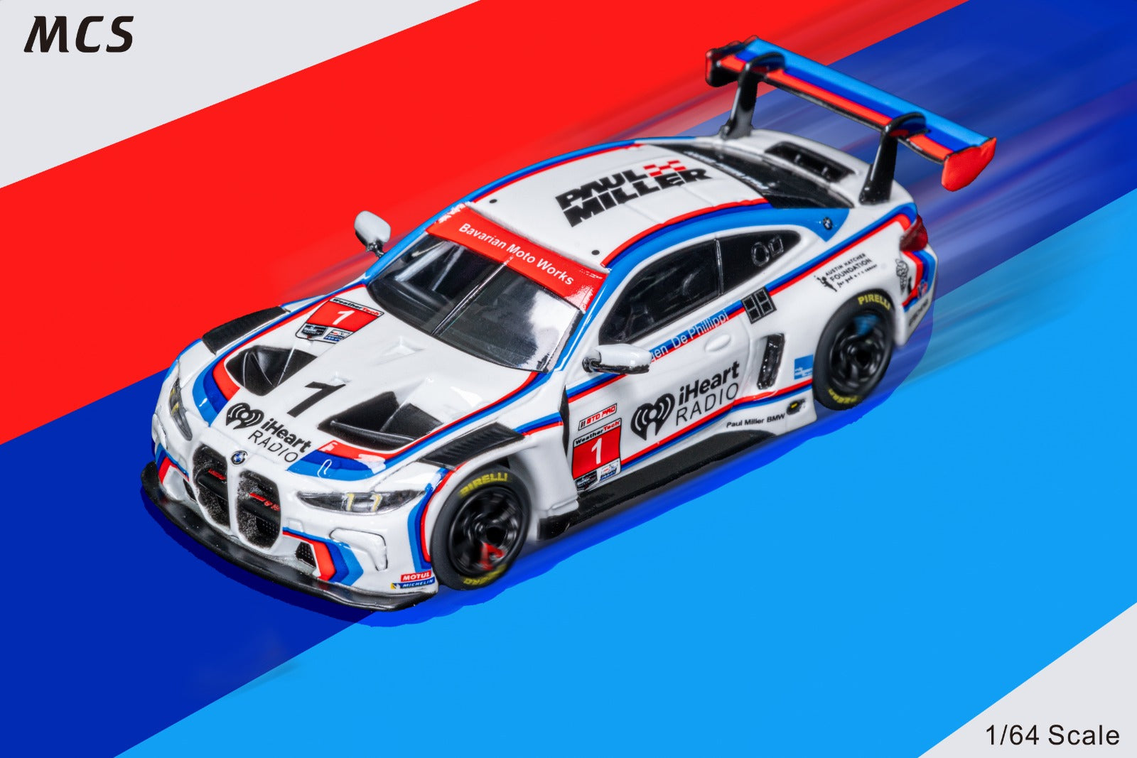 (Coming Soon) MCS 1/64 M4 GT3 Diecast Model - NA IMSA Livery
