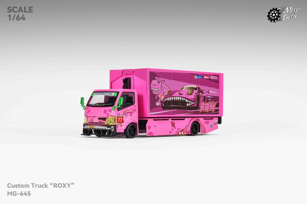 (Coming Soon) MEGAGEAR 1/64 Custom Truck Diecast - "Roxy" livery