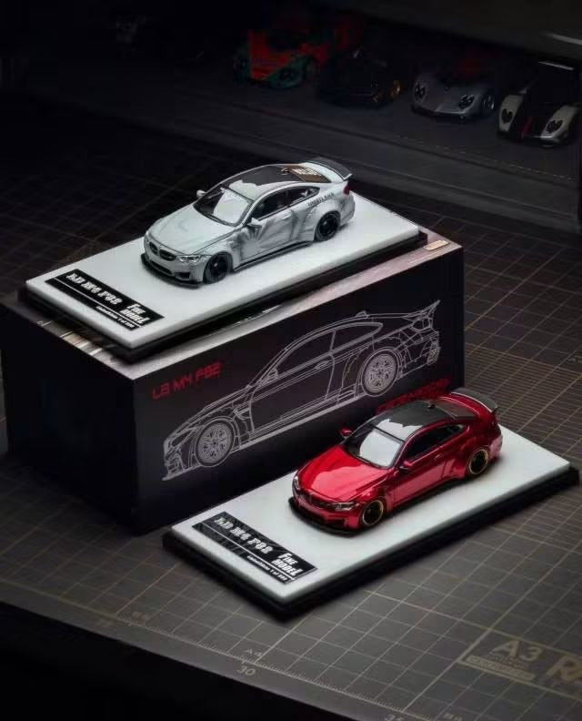 (Coming Soon) FINEMODEL 1:64 BMW LBWK M4 F82 Battle Grey | APAxpo Foshan 2026 (1 Model)