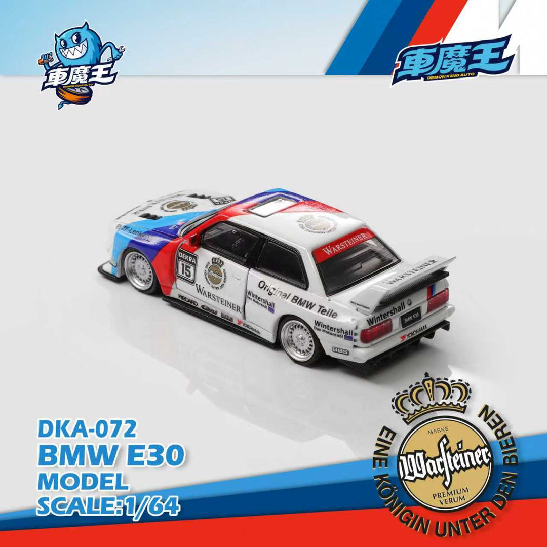 (Coming Soon) DEMONKINGAUTO 1:64 BMW M3 E30 Modified DTM Livery