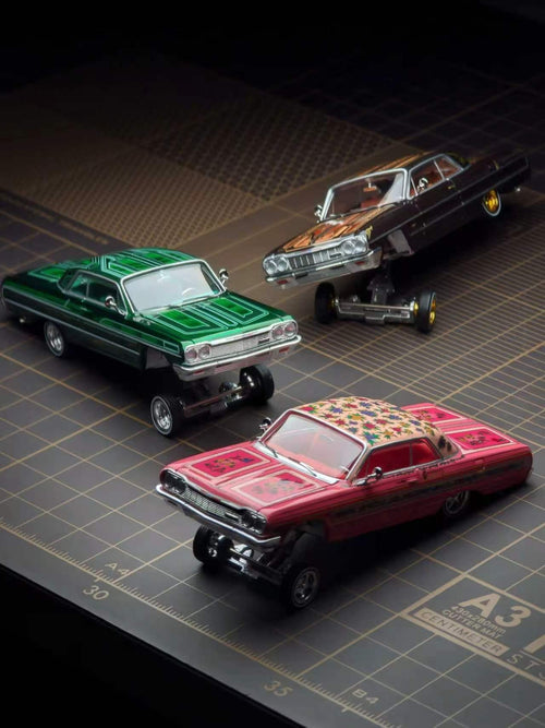 (Coming Soon) 97M 1/64 1964 Chevrolet Impala - Dark Brown