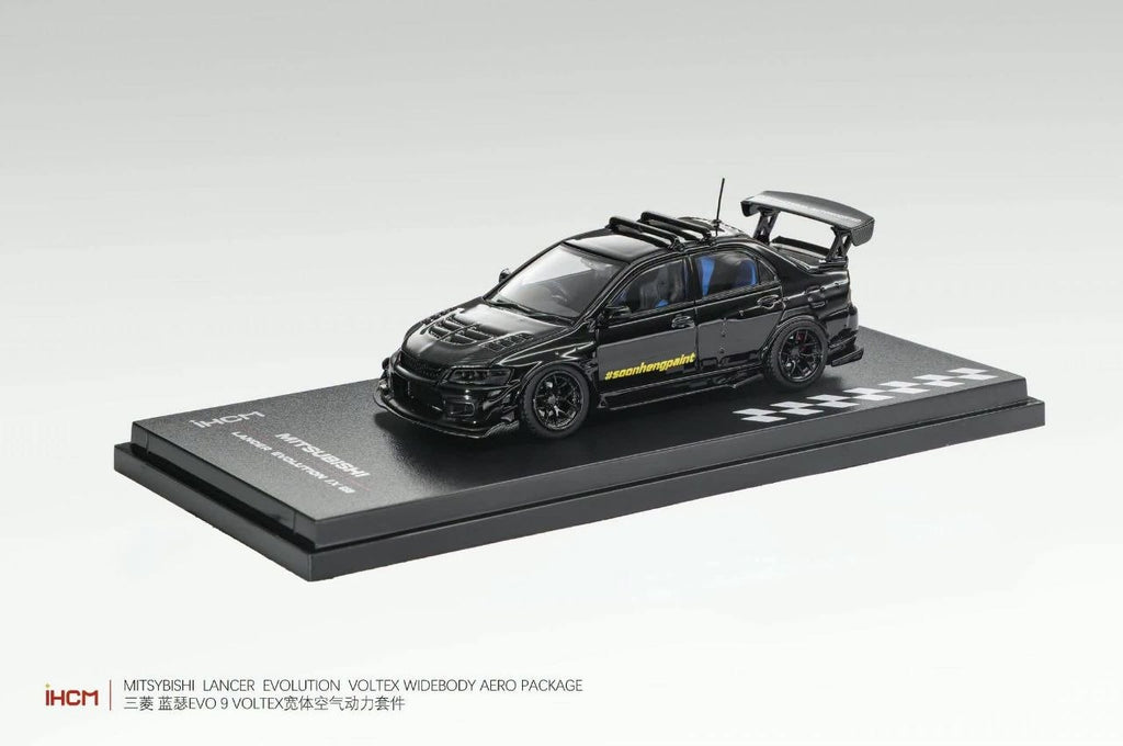 (Coming Soon) iHCM64 1:64 Mitsubishi Lancer GSR Evolution IX (EVO 9) Gloss Black