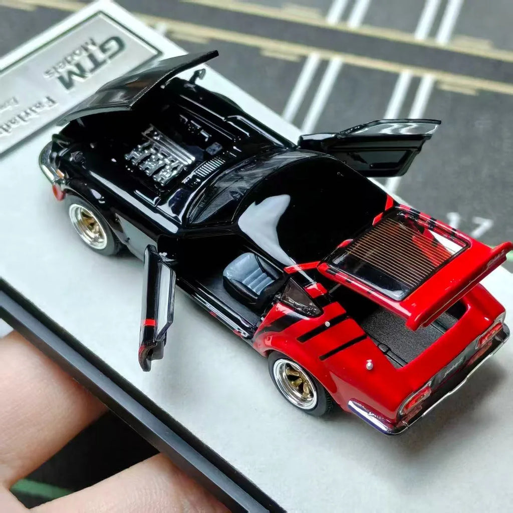(Coming Soon) GTM 1:64 Nissan Fairlady Z (S30) ADVAN Black/Red