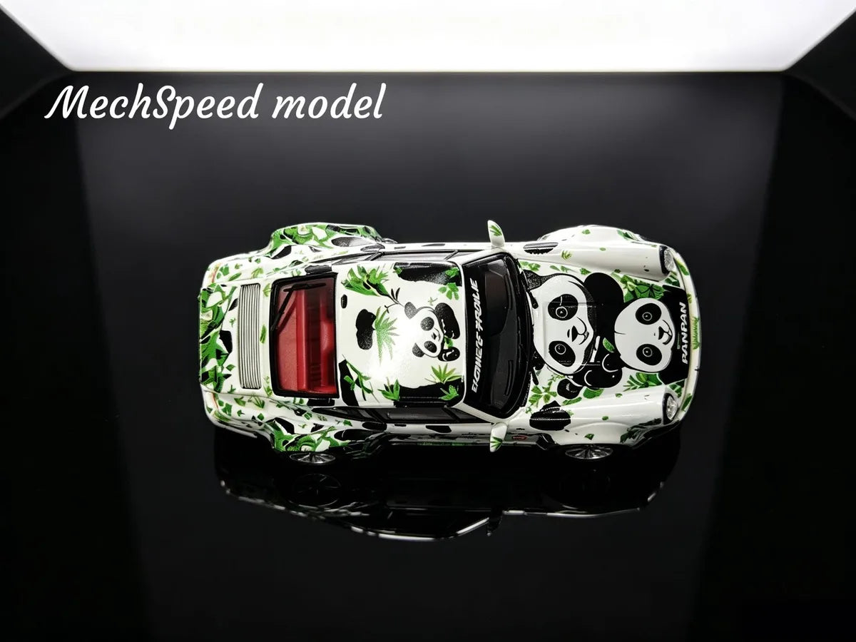 (Coming Soon) MECHSPEED 1:64 (RESIN) Rauh-Welt Widebody - RWB - Conversion "Panda" Livery