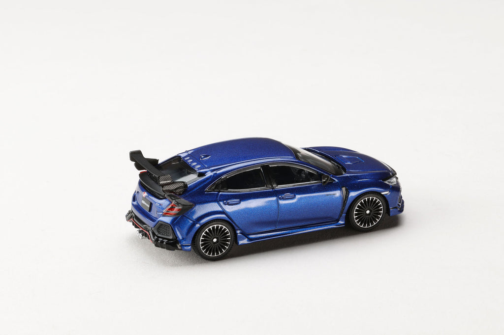 (Coming Soon) HOBBY JAPAN JDM64 1/64 MUGEN CIVIC TYPE R (FK8) 2017 - Racing Blue Pearl