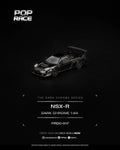 (Coming Soon) POP RACE 1:64 NSX-R DARK CHROME - PRDC-017