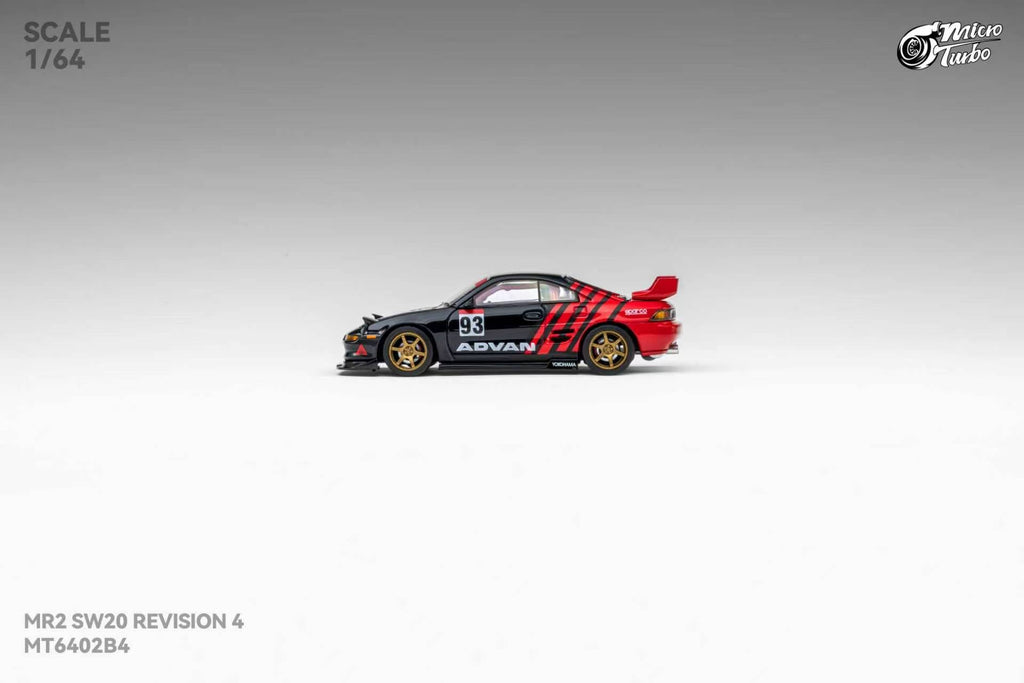 (Coming Soon) MICROTURBO 1/64 MR-2 SW20 Advan Livery