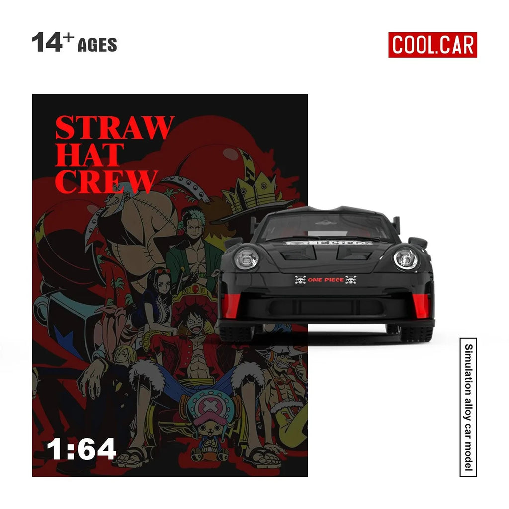 (Coming Soon) COOLCAR 1:64 Porsche 992 GT3 RS - One Piece