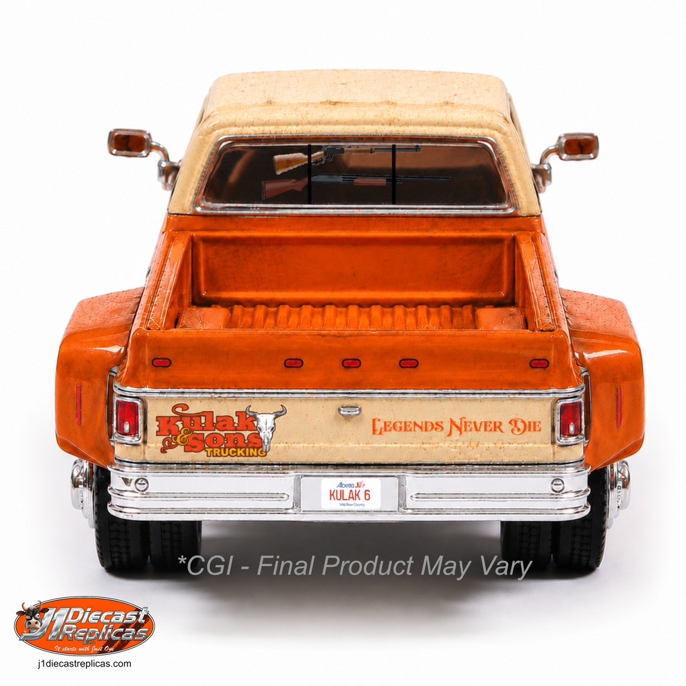 (Coming Soon) J1 DIECAST REPLICAS 1:64 Diecast GMC Crew Cab Dually - Kulak & Sons 6