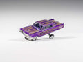 (Coming Soon) 97M 1:64 1964 Cadillac Coupe Deville Low Rider Metallic Purple with Stripes