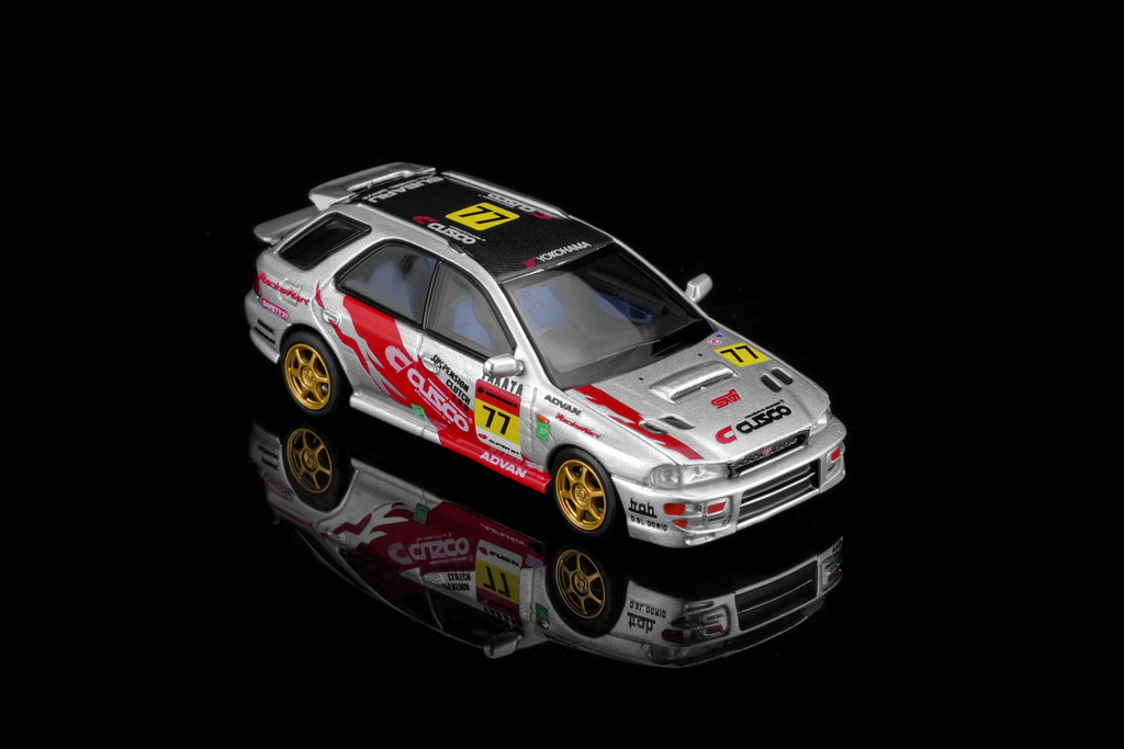 (Coming Soon) MOTORHELIX 1/64 Subaru Impreza Wagon WRX STi Verion VI - CUSCO Livery Silver