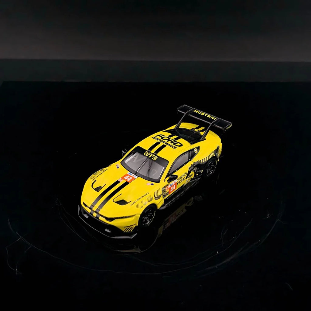 (Coming Soon) GTMODEL 1:64 Ford Mustang GT3 Race Car Yellow #44