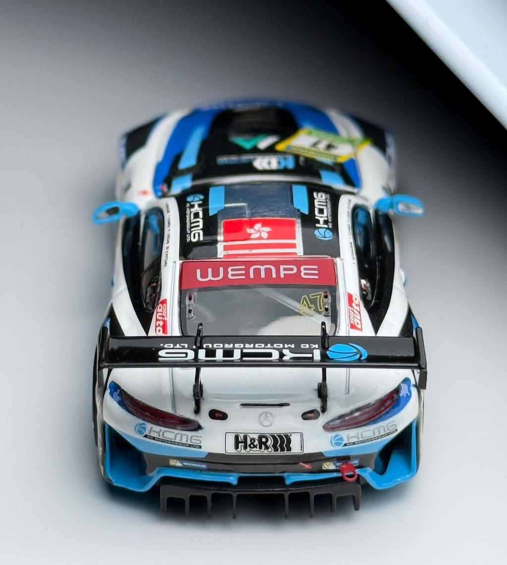 (Coming Soon) KILOWORKS 1/64 AMG GT3 #47 EVO KCMG 2026 Nürburgring 24H Hong Kong Toycar Salon Exclusive