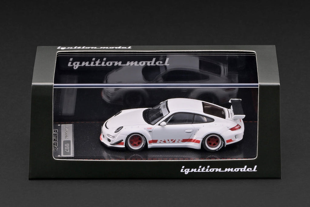 (Coming Soon) IGNITIONMODEL 1/64 RWB 997 GT3 White