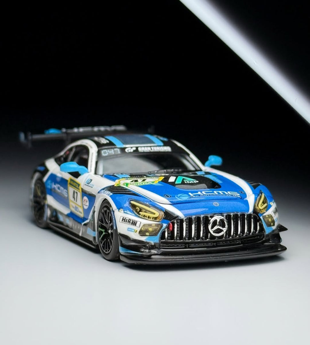 (Coming Soon) KILOWORKS 1/64 AMG GT3 #47 EVO KCMG 2026 Nürburgring 24H Hong Kong Toycar Salon Exclusive