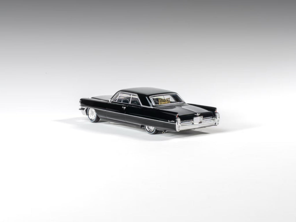 (Coming Soon) 97M 1:64 1964 Cadillac Coupe Deville Low Rider Plain Black