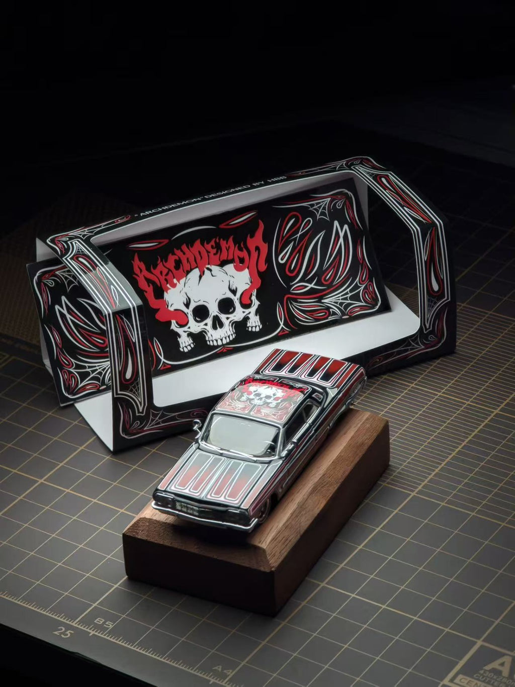 (Coming Soon) 97M 1/64 1964 Chevrolet Impala Special Edition "Day of the Dead"