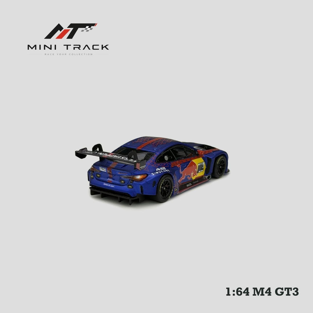 (Coming Soon) MINITRACK 1:64 M4 2nd Generation G82 GT3 Red Bull Livery Carriage #3