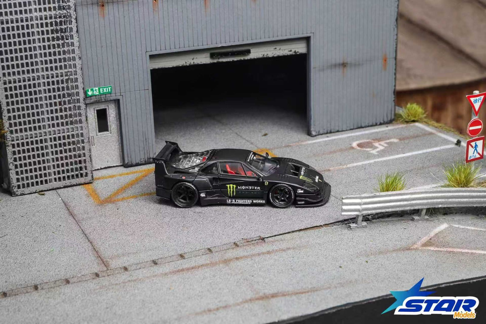 (Coming Soon) STAR MODEL 1:64 Supercar F40 LB-Works Wide-Body Modified Diecast Model - Monster