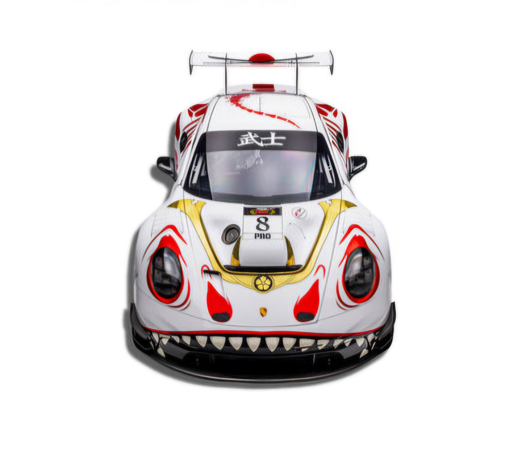 (Coming Soon) SPARK 1:64 Porsche (Bushi) GT3 R No.8 AO Racing Winner Suzuka 1000km 2026 L. Heinrich - A. Picariello - J. Andlauer (With pit board)
