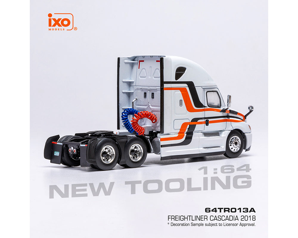 IXOAMERICA 1:64 Freightliner Cascadia 2018 – M White – Limited Edition