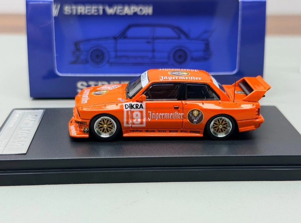 STREET WEAPON "Jägermeister" 1:64 BMW E30 M3 LTO Modified Version